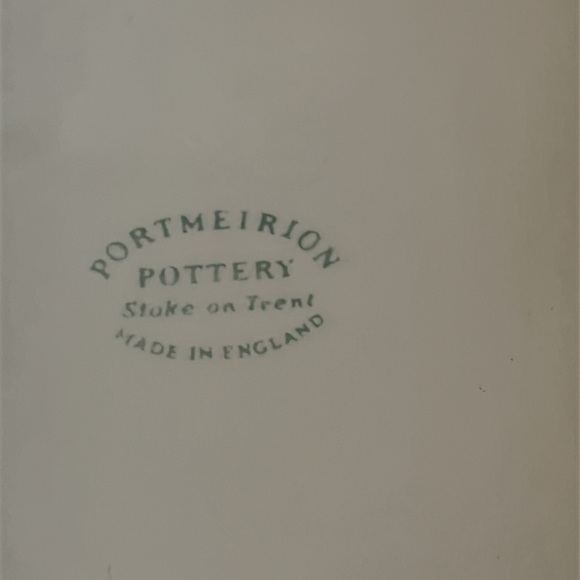 PORTMEIRION POTTERY Ribbed Casserole Bowl/Dish Made In England-Vintage - Picture 7 of 7